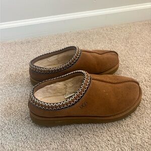UGG Chestnut Suede Slip-Ons | Tasman II 8.5